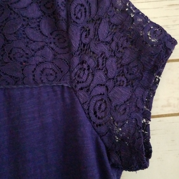 Liz Claiborne Purple  Blouse - Picture 3 of 6
